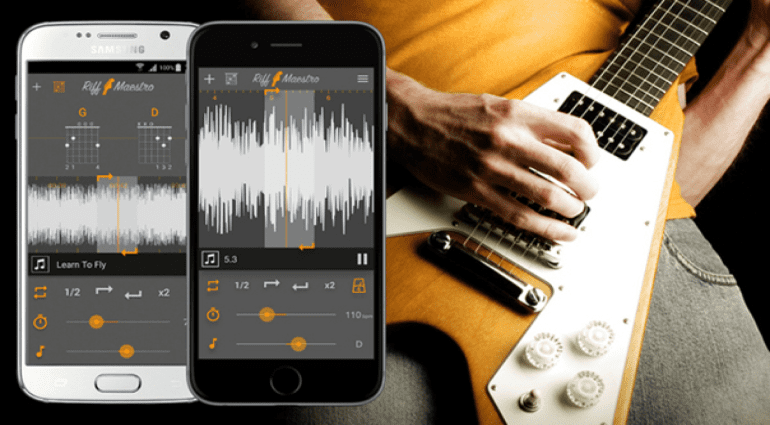 So IK Multimedia have just announced a new iOS & Android compatible software app for showing you how to play you favourite guitar riffs. You load up your favourite tracks and their new software will show you the chords.