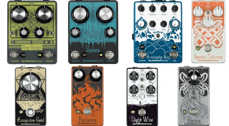 arthquaker Devices are launching eight new pedals in 2016. Not all of them will be available straight away and one of them may not even be ready for the NAMM Show next week!