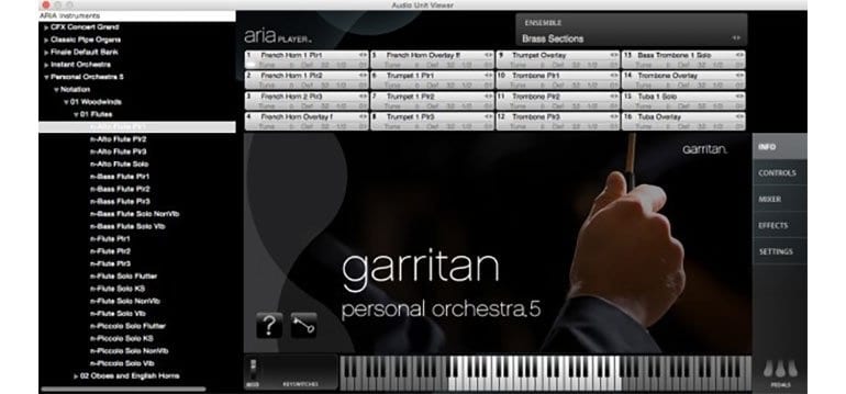 garritan personal orchestra 5 instrument list