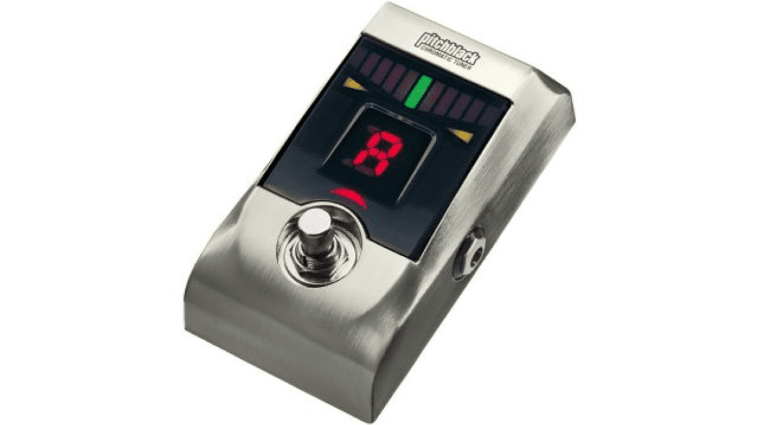 So Korg are debuting a new model of mini clip on tuner called the Grip Tune and also doing a limited run of their ever popular Pitch Black tuner in a brushed nickel finish. The company are well known for their tuners and have a long history of making good quality stage worthy models from rack versions down to pedals.