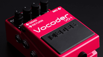 vocoder pedal format voice talk box Boss VO-1