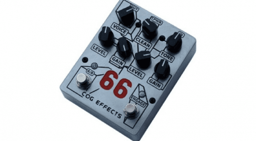 UK Sheffield Boutique Cog Effects Knightfall 66 Overdrive pedal 1590BB Hammond effect pedal