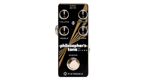 pedal FX compressor Pigtronix Philosopher's Tone Micro