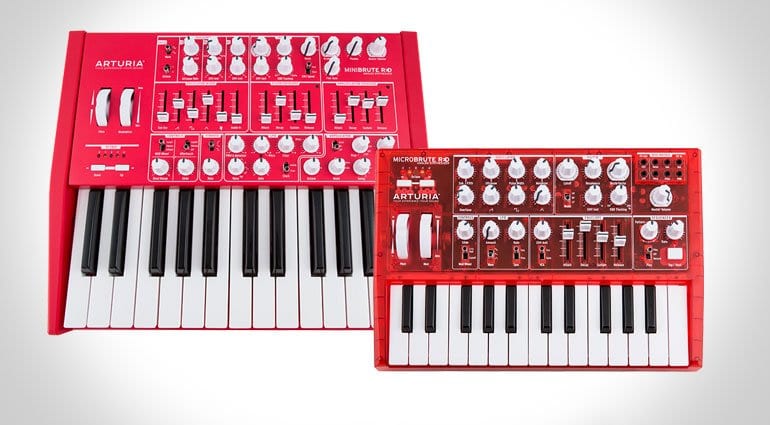 Arturia see red with pretty new MiniBrute and MicroBrute 