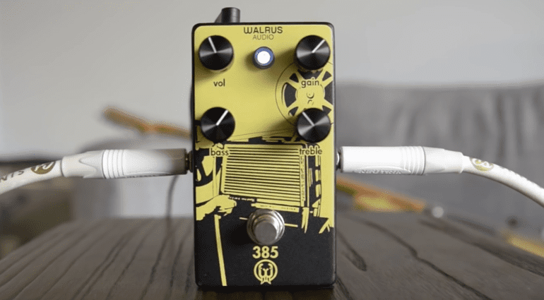 Walrus Audio 385 Overdrive pedal: Vintage film sound amp for guitar