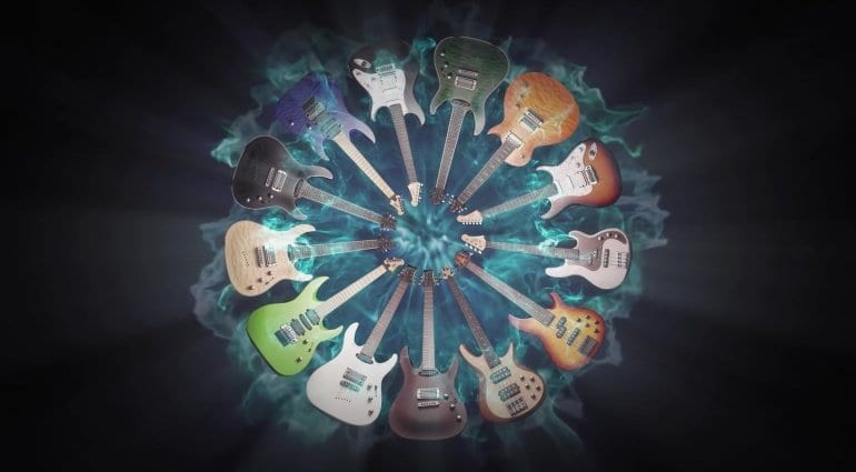 Mitchell Guitar Bass electric instrument range