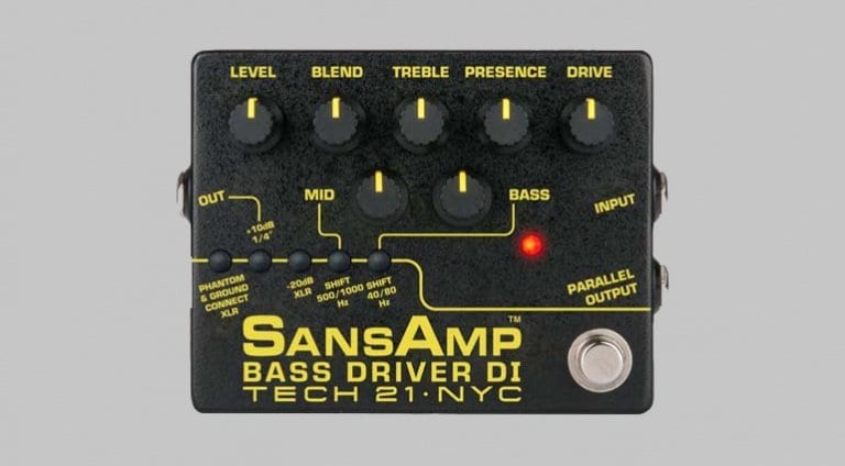 Tech 21 SansAmp Bass Driver DI V2 - More low, more now? - gearnews.com