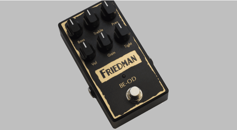 Brown Eye The Friedman BE-OD overdrive pedal