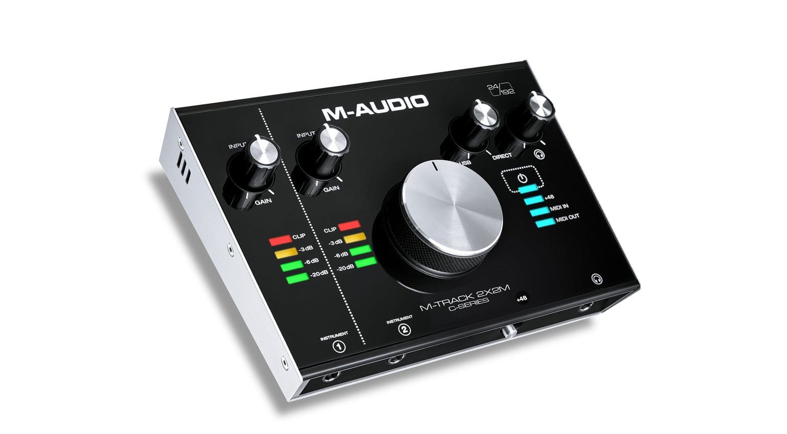 M-Audio M-Track 2X2M spot the difference