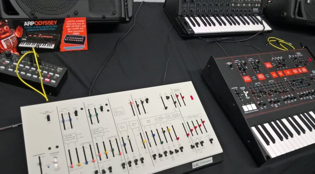 for mixer korg volcas UK SynthFest Show Report  2016:  gearnews.com