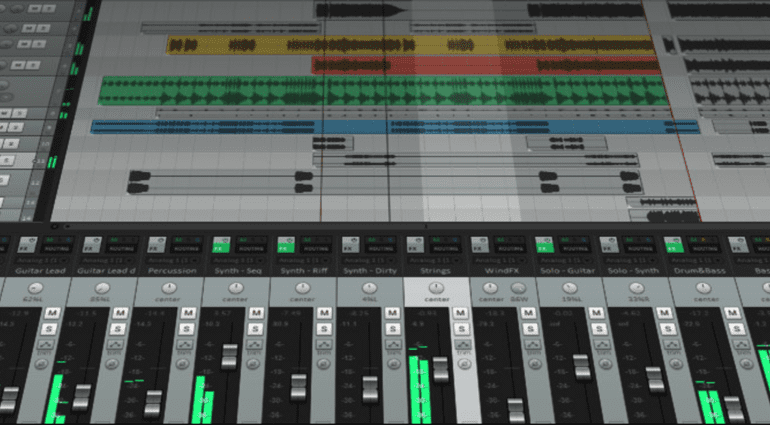 Professional recording software