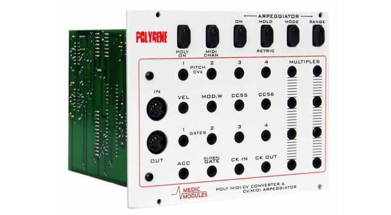 polygene midi to cv converter from analogue solutions