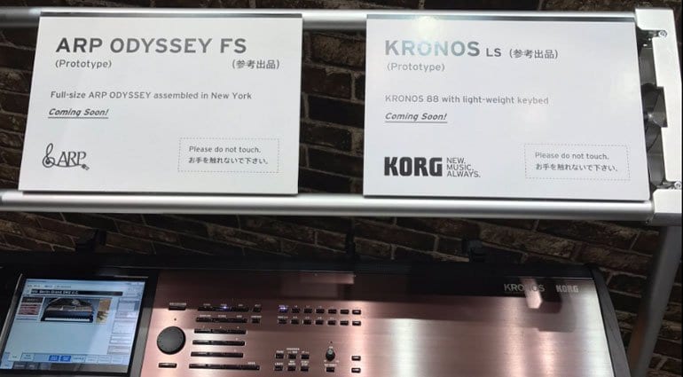 Korg ARP Odyssey FS and Kronos
