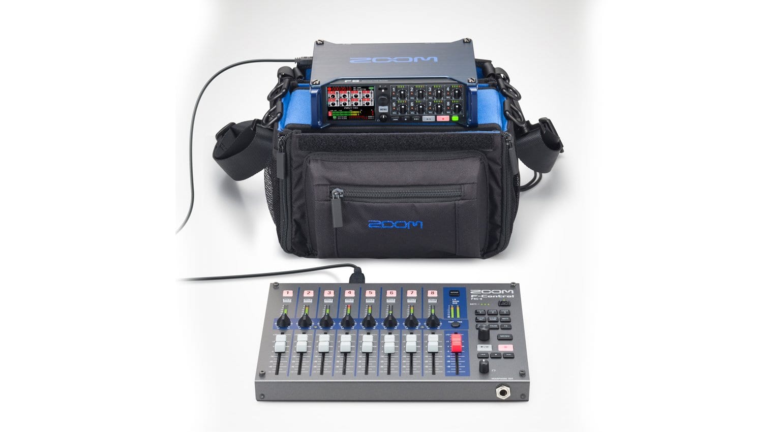 Zoom FControl remote mixer for F8 and F4 announced