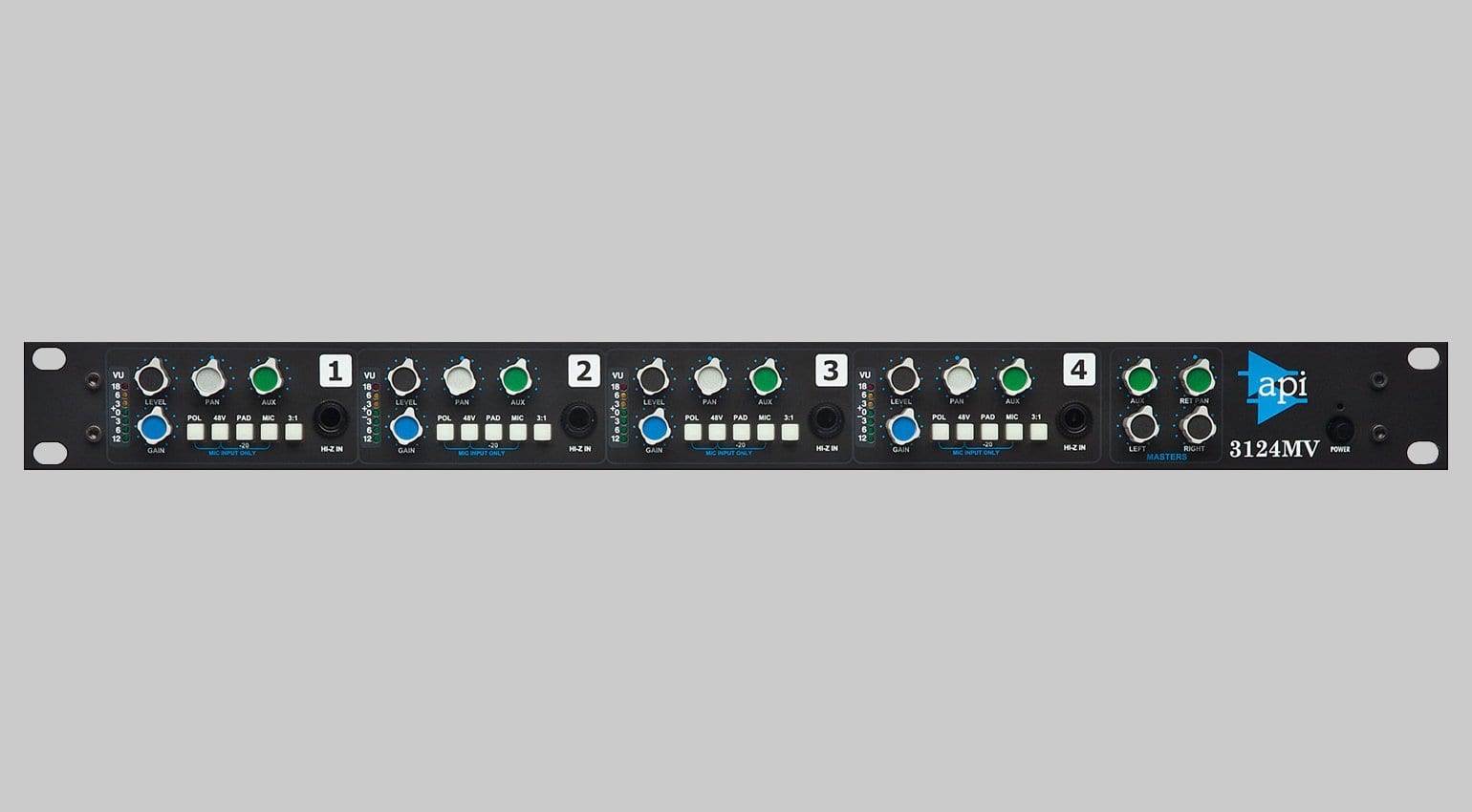 API revamp the 3124 preamp for modern workflows