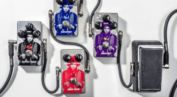 Dunlop Hendrix 2017 stompbox range: New paintwork, same old pedals 