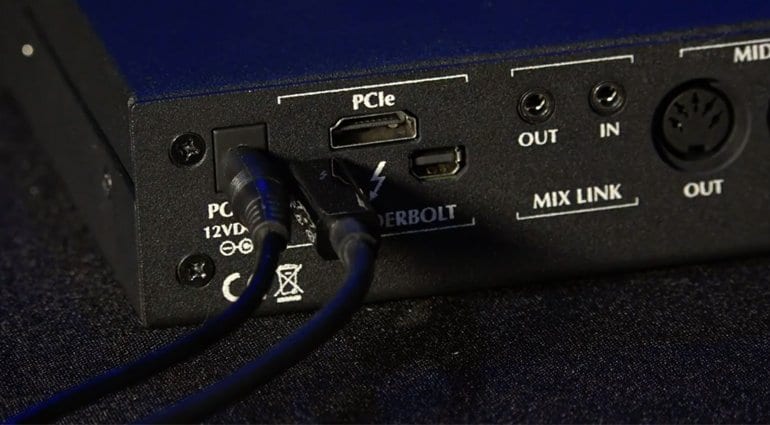 Slate Digital VRS8 Interface (Rear) HDMI-PCIe Connection