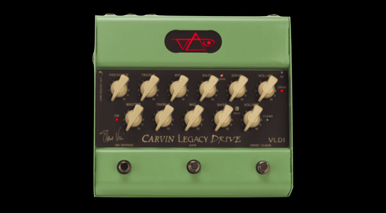 Carvin Steve Vai Legacy VLD1 preamp pedal guitar