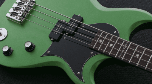 Reverend Mike Watt Wattplower bass Satin Emerald green