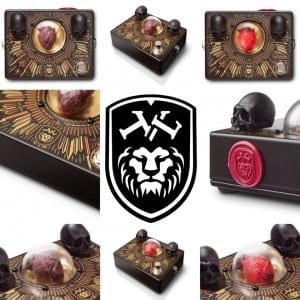 Dr No Effects TVL Troy Van Leeuwen Octavia effect. With unique anatomical heart!