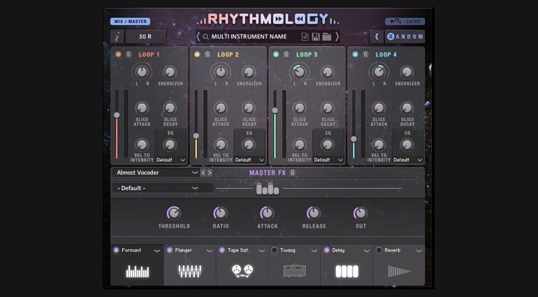 Sample Logic Rhythmology mixer