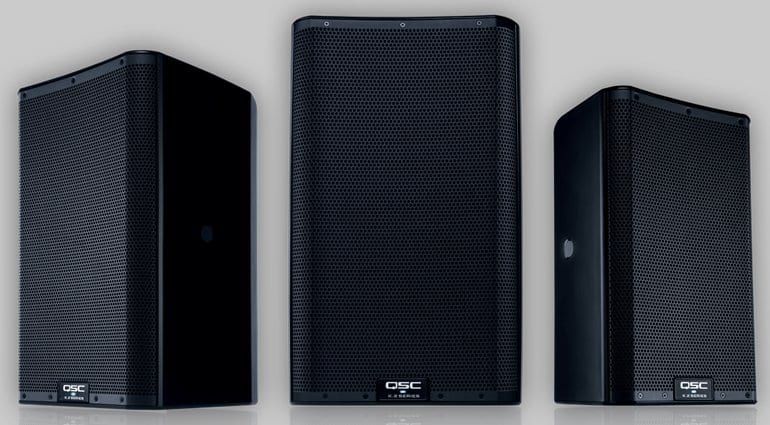 qsc portable speakers