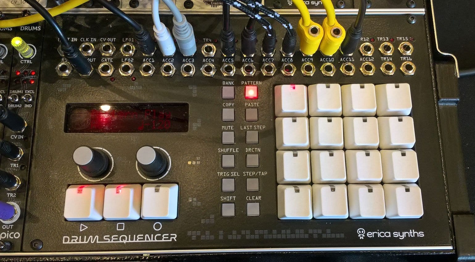 Superbooth 2017 Erica Synths Drum Sequencer Computer