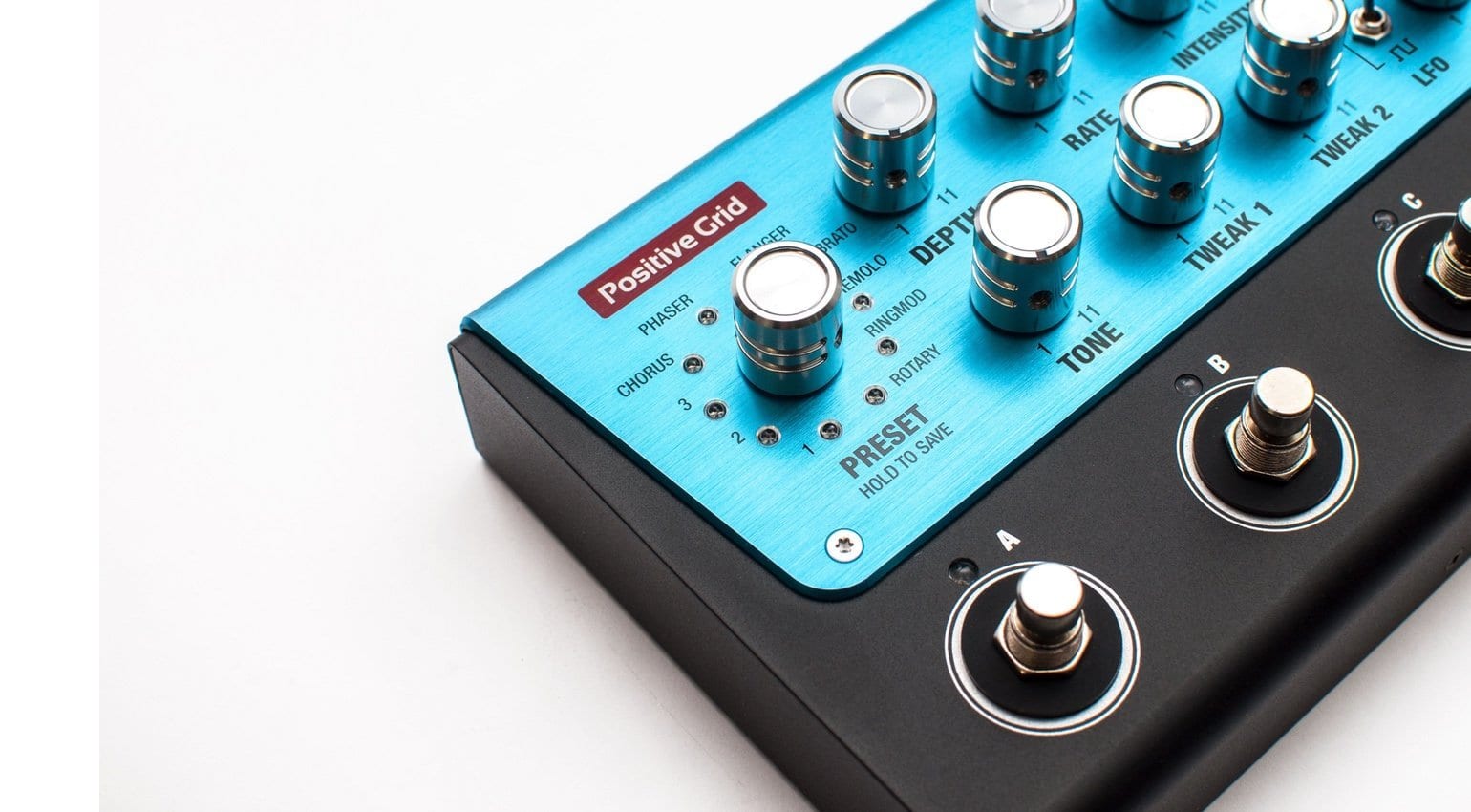 Musikmesse 2017 Positive Grid BIAS Modulation guitar pedal