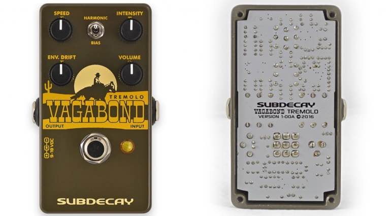 olie kærlighed festspil Subdecay Effects' new Vagabond recreates classic Fender tremolo effects -  gearnews.com