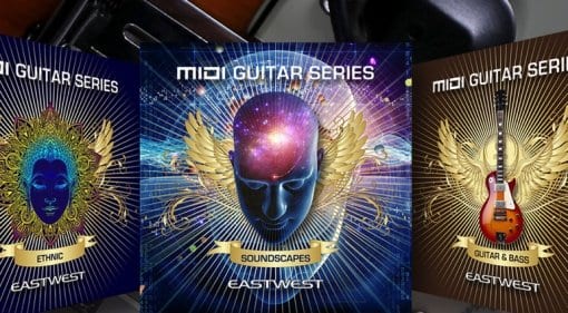 EastWest MIDI Guitar Series collaboration with Fishman TriplePlay