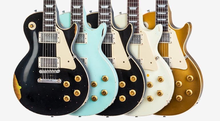 Gibson 2017 Les Paul Standard Painted Over Series Gibson 2017 Les Paul Standard Painted Over Series