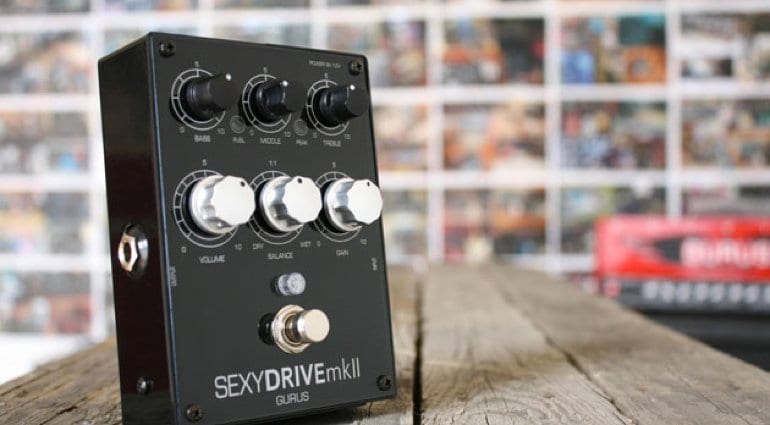 Gurus Amps Sexydrive MkII overdrive pedal
