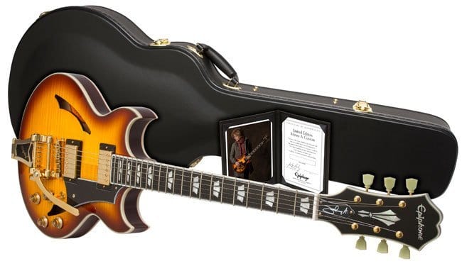 Epiphone Johnny A Custom guitar: More than the sum of its parts? -  gearnews.com