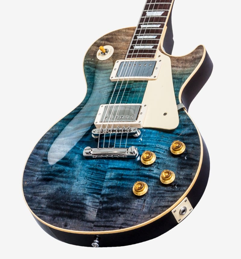 Gibson Custom Shop Les Paul Standard 'Rock Top' in Trans Geode