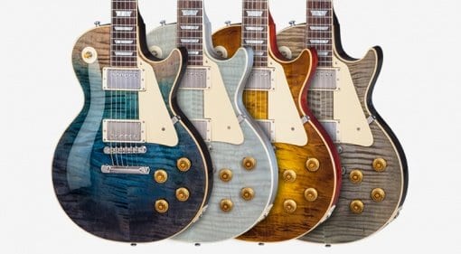 dating custom shop gibson guitars