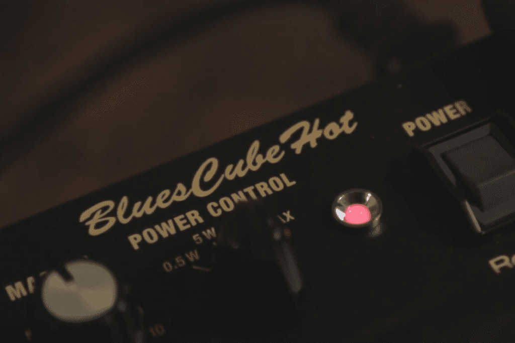 Roland Blues Cube Hot 'British EL84 Modified' guitar amp with power output selector