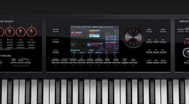 Roland Add The Fa 07 76 Key Workstation To The Fa Series Gearnews Com
