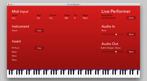Live Performer AU Plug-in Host for Mac featured
