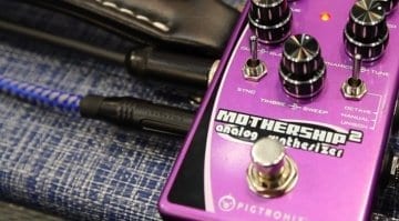 Pigtronix Mothership 2 analogue synth pedal