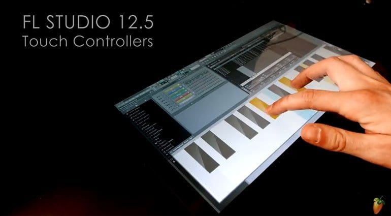 Image Line FL Studio 12.5 virtual MIDI controller