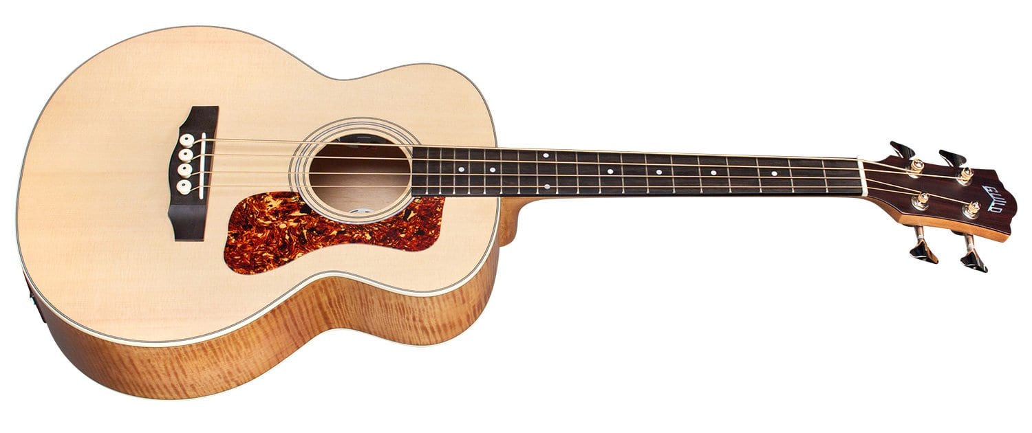 Guild Jumbo Junior short scale acoustic bass: Too short for the low-end