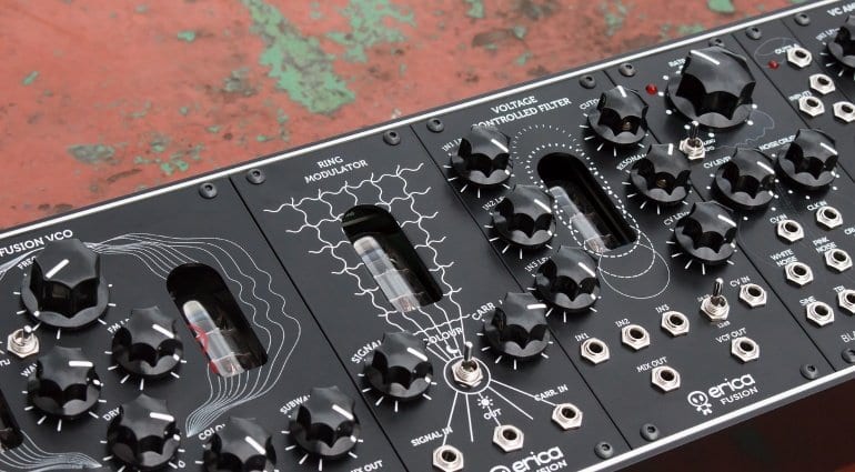 Erica Synths Dark Fusion close-up