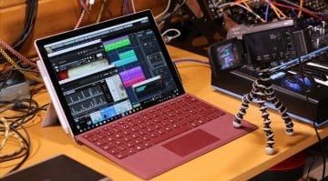 Surface Pro 2017 performance testing