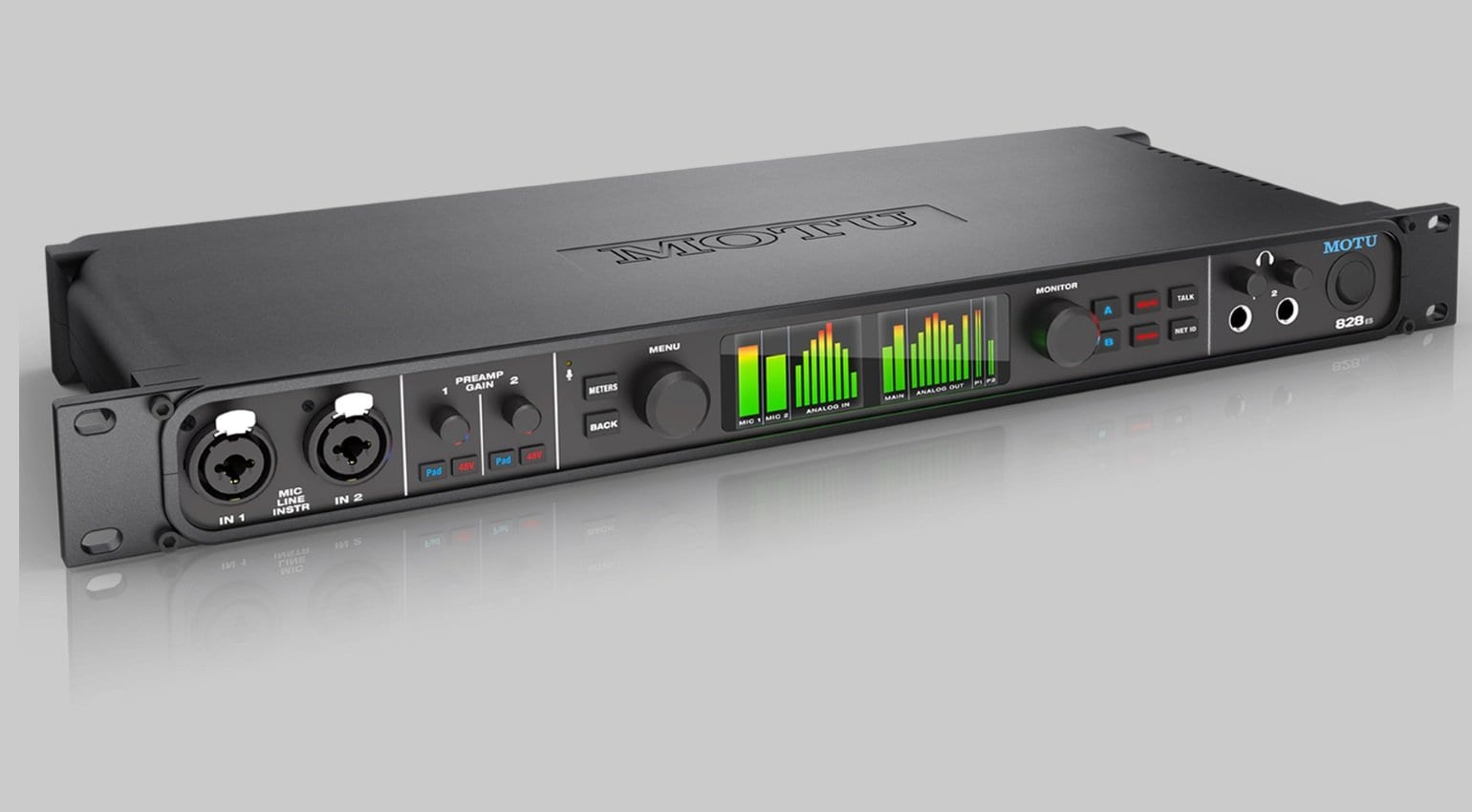 MOTU ships 828 ES $1000 interface: Can it break into the pro interface market? - gearnews.com