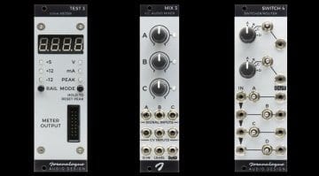 Joranalogue Audio Design Test 3, Mix 3 and Switch 4