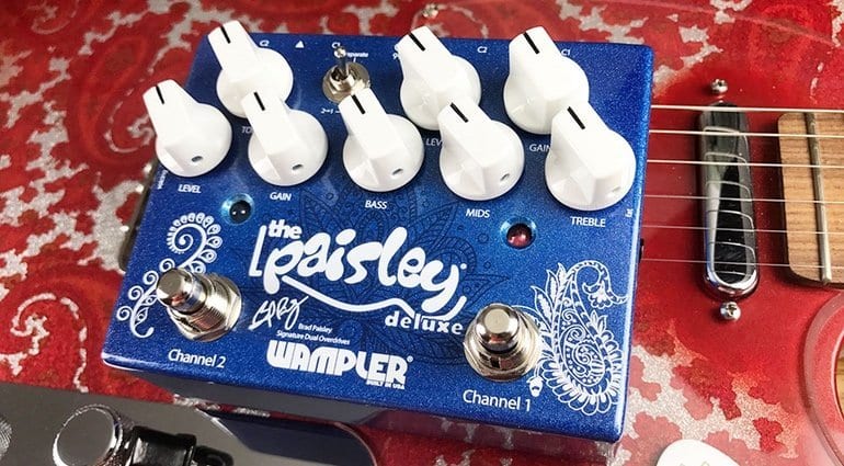 Wampler Paisley Drive Deluxe: Brad Paisley, The Underdog and the