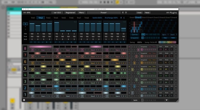 HY RPE Sequencer plug-in