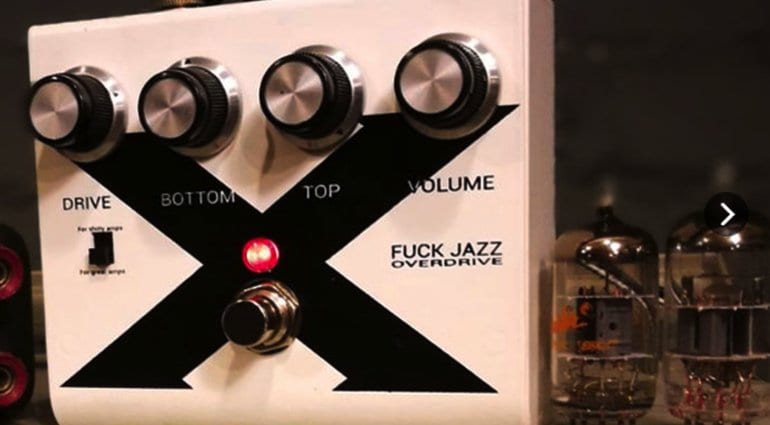 LAA Custom Phil X Signature Fuck Jazz Overdrive pedal