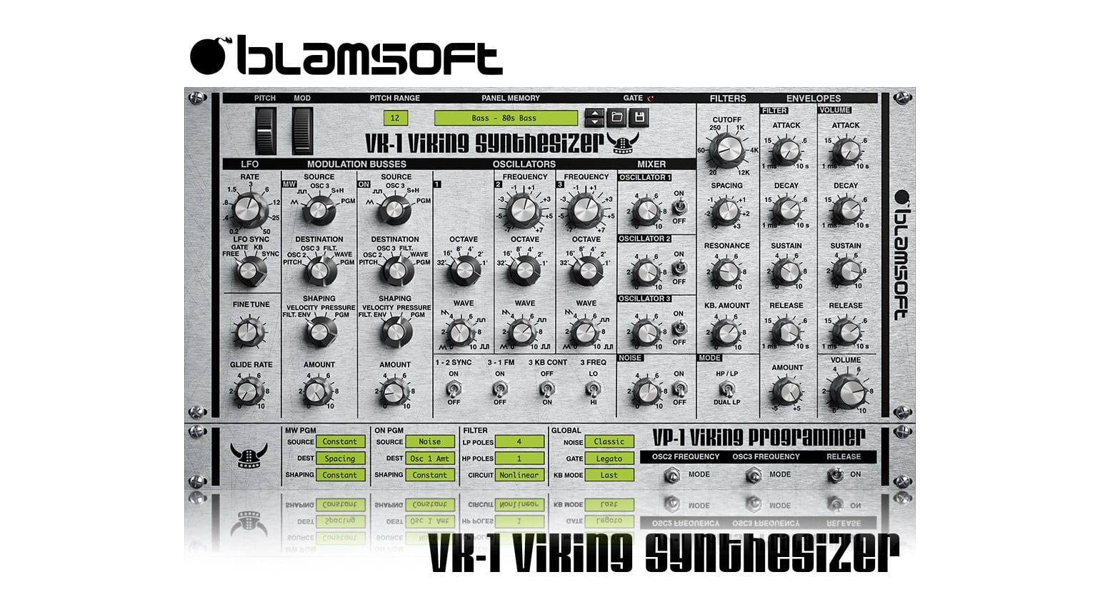 Blamsoft VK-1 viking synthesizer