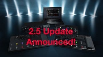 Line 6 Helix 2.5 Update announced